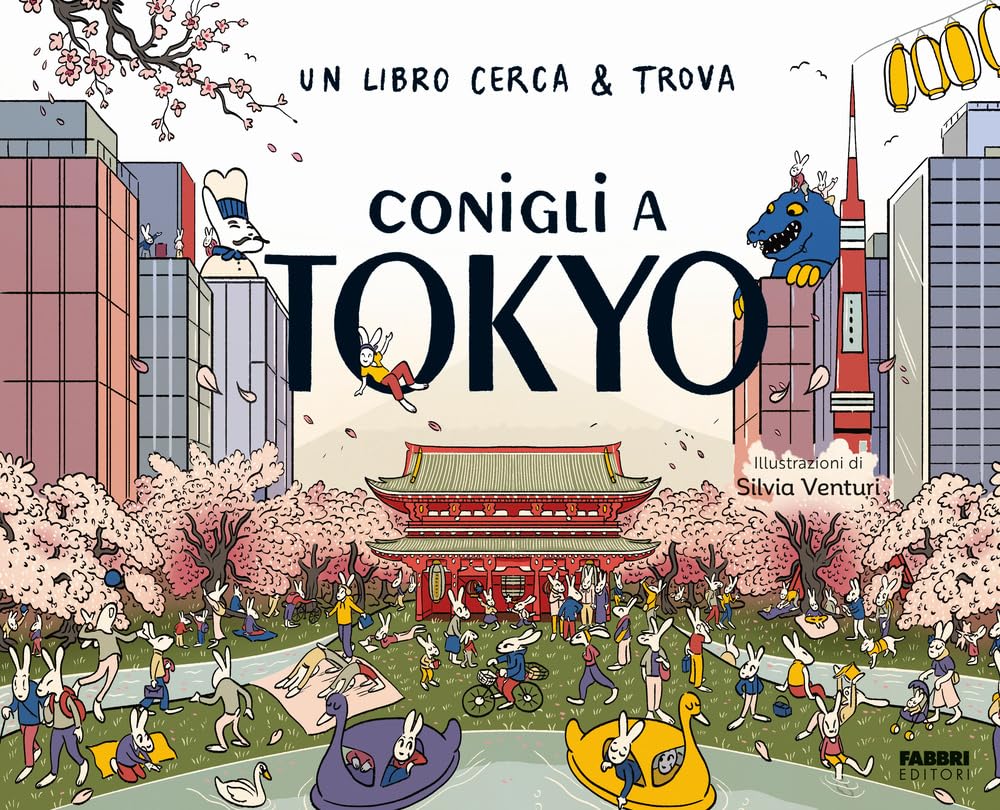 Conigli a Tokyo. Un libro cerca & trova. Ediz. a colori (Grandi illustrati) Leisure & Fun