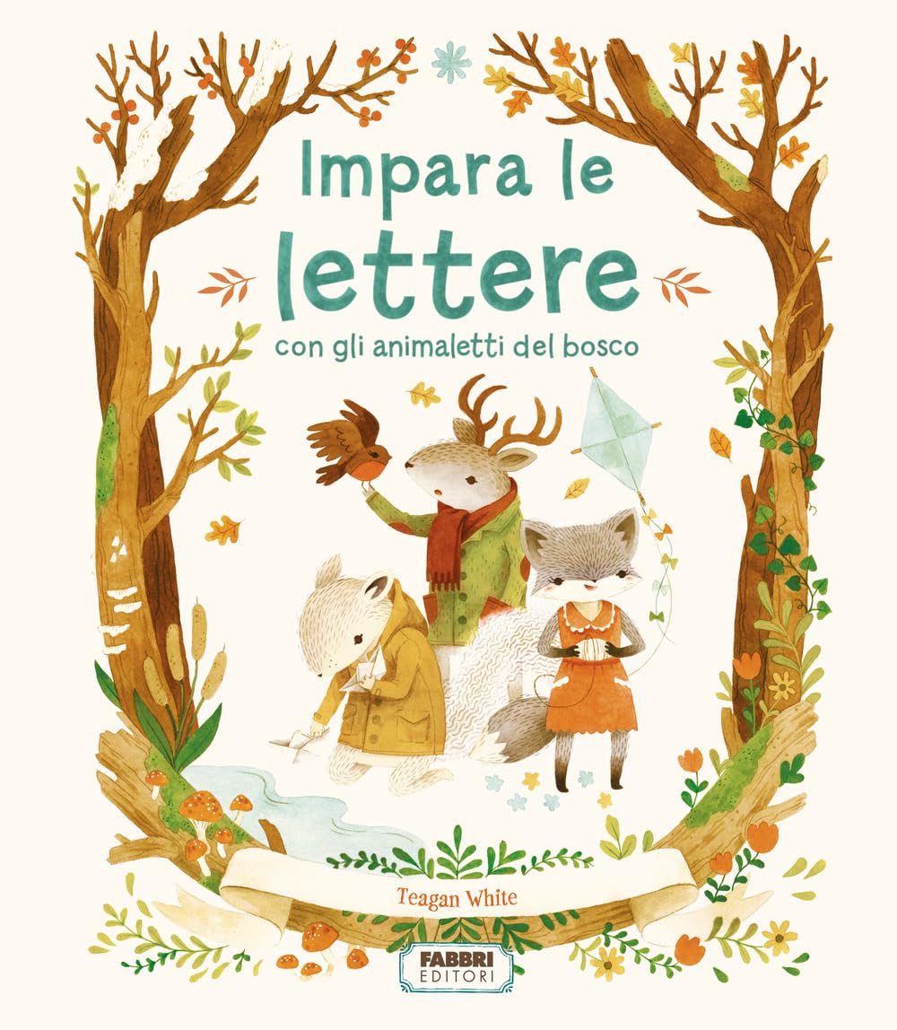 Impara le lettere con gli animaletti del bosco. Ediz. a colori Non-fiction