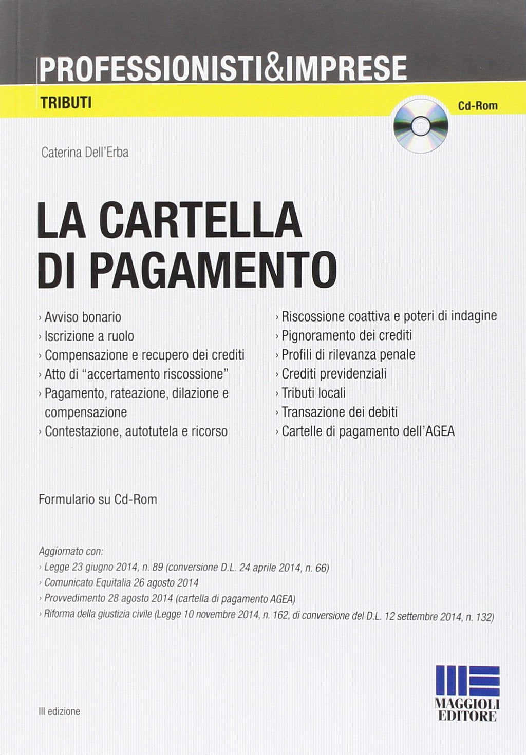 La cartella di pagamento. Con CD-ROM book