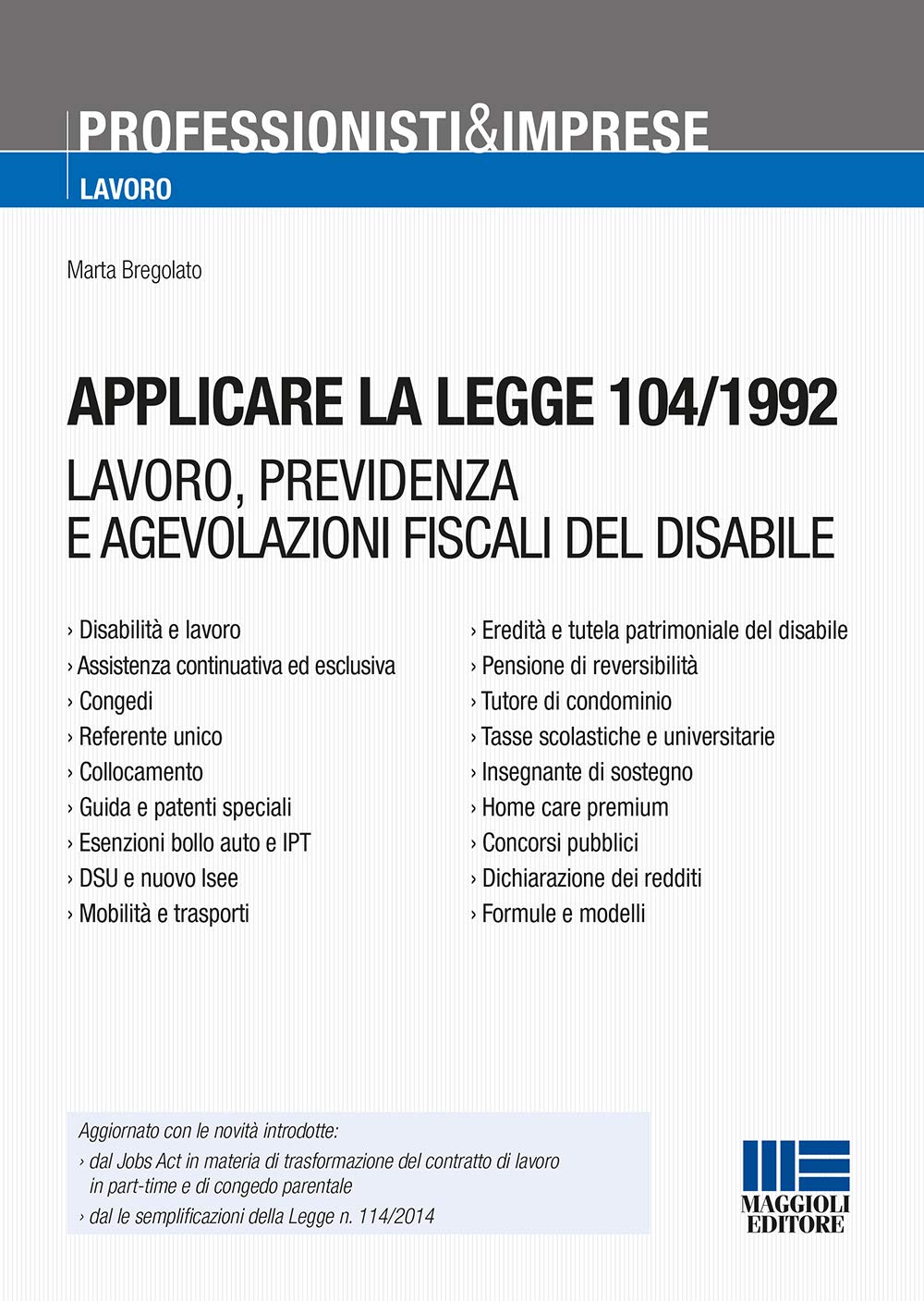 Applicare la legge 104/1992 book