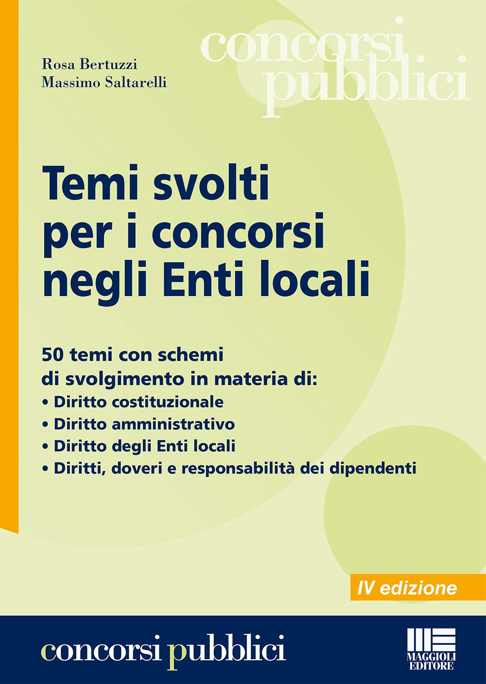 Temi svolti per i concorsi degli enti locali book