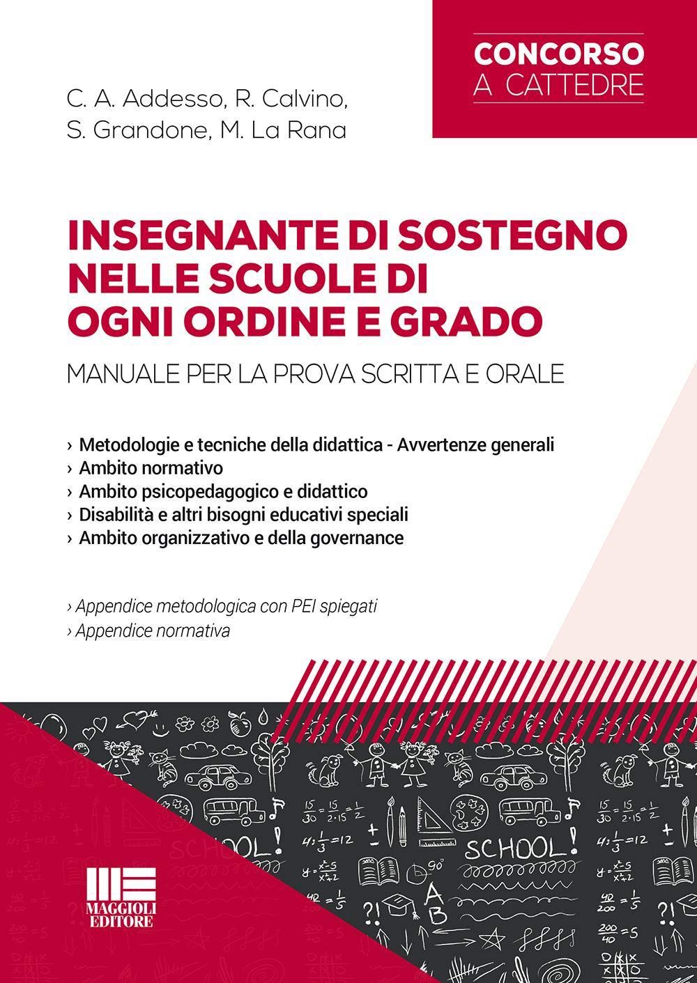 Insegnante di sostegno nelle scuole di ogni ordine e grado book