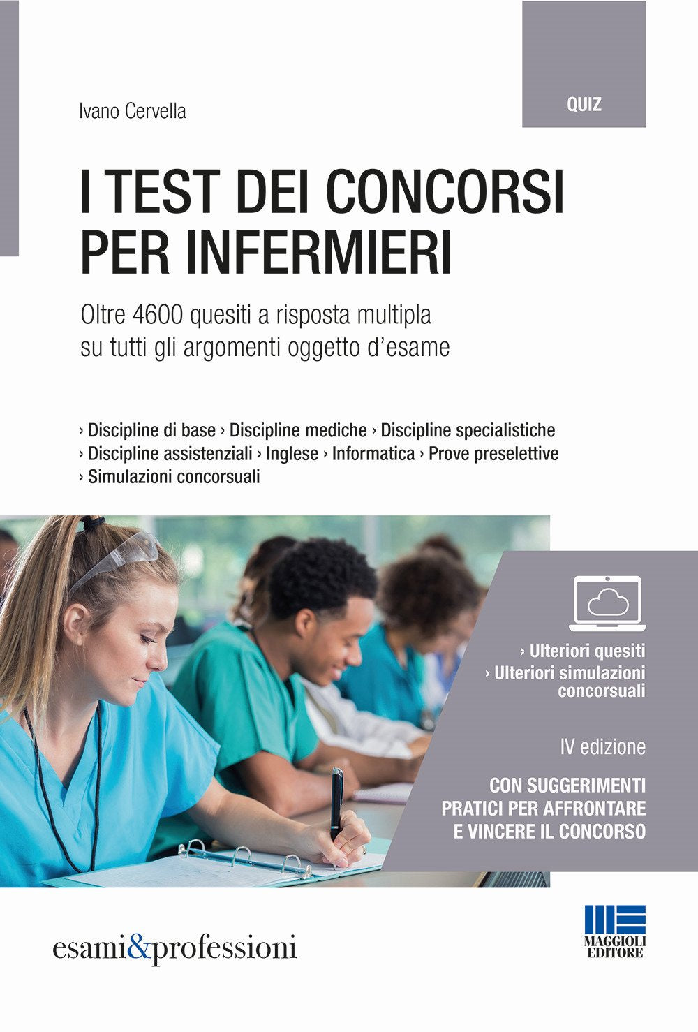 I test dei concorsi per infermiere book
