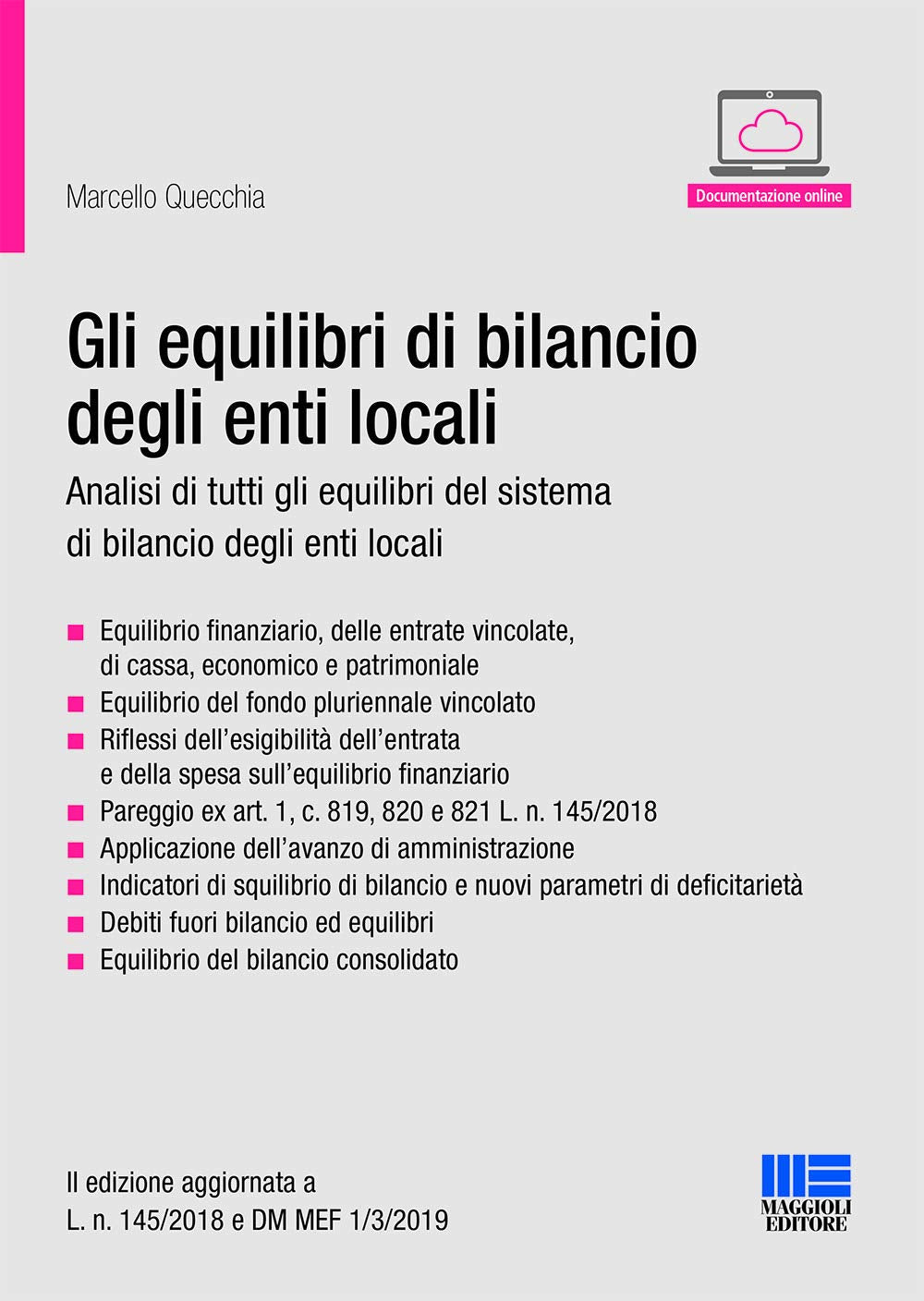 Gli equilibri di bilancio degli enti locali (Progetto ente locale) Business, Finance & Career