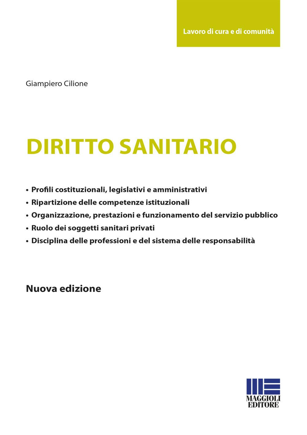 Diritto sanitario (Sociale & sanità) Law