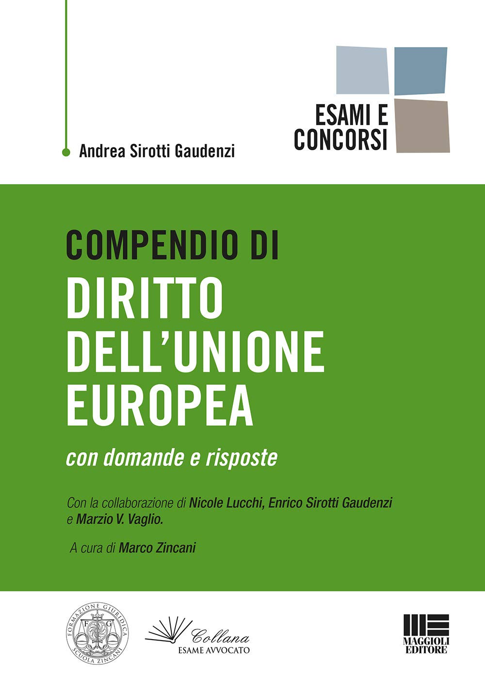 Compendio di diritto dell'Unione Europea book