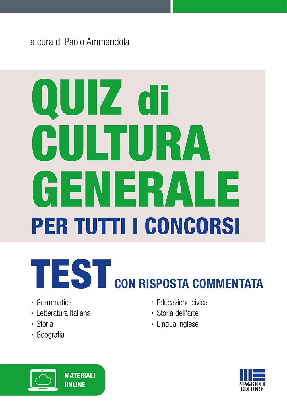 Quiz di cultura generale per tutti i concorsi book