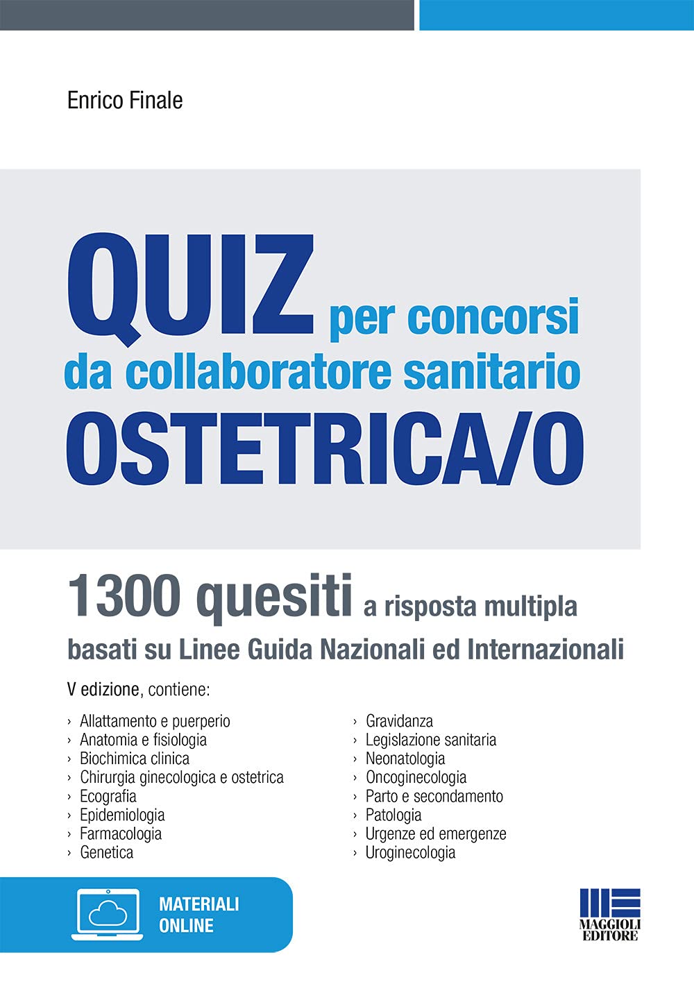 Quiz per concorsi da collaboratore sanitario ostetrica/o book