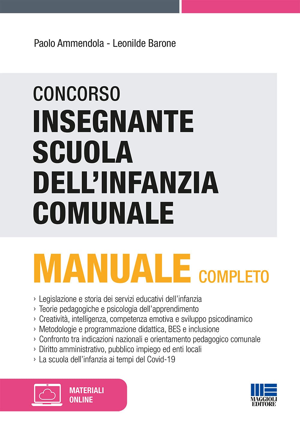 Concorso Insegnante Scuola dell’infanzia comunale. Con espansione online book