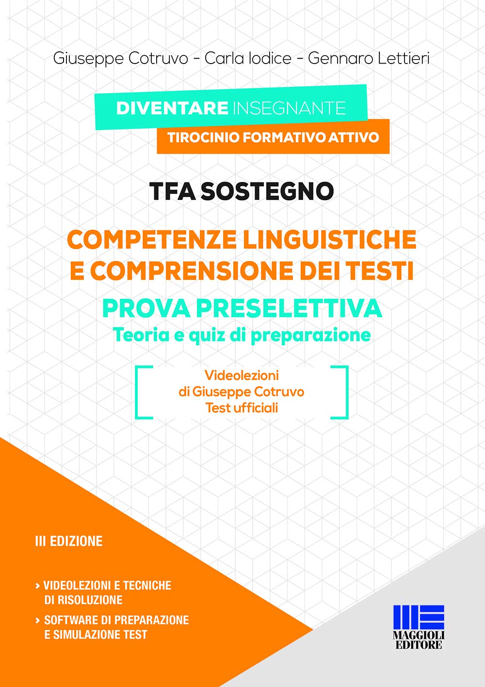 TFA sostegno. Competenze linguistiche e comprensione dei testi. Prova preselettiva. Teoria e quiz di preparazione. Con espansione online. Con software di simulazione book