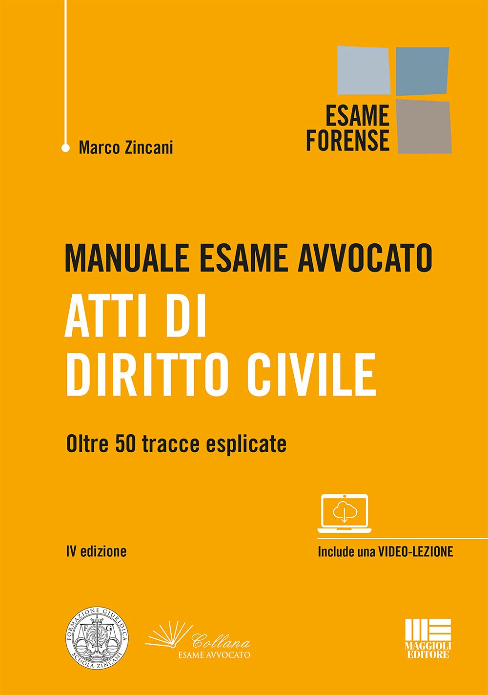 Manuale esame avvocato. Atti di diritto civile. Oltre 50 tracce esplicate. Con video-lezione book