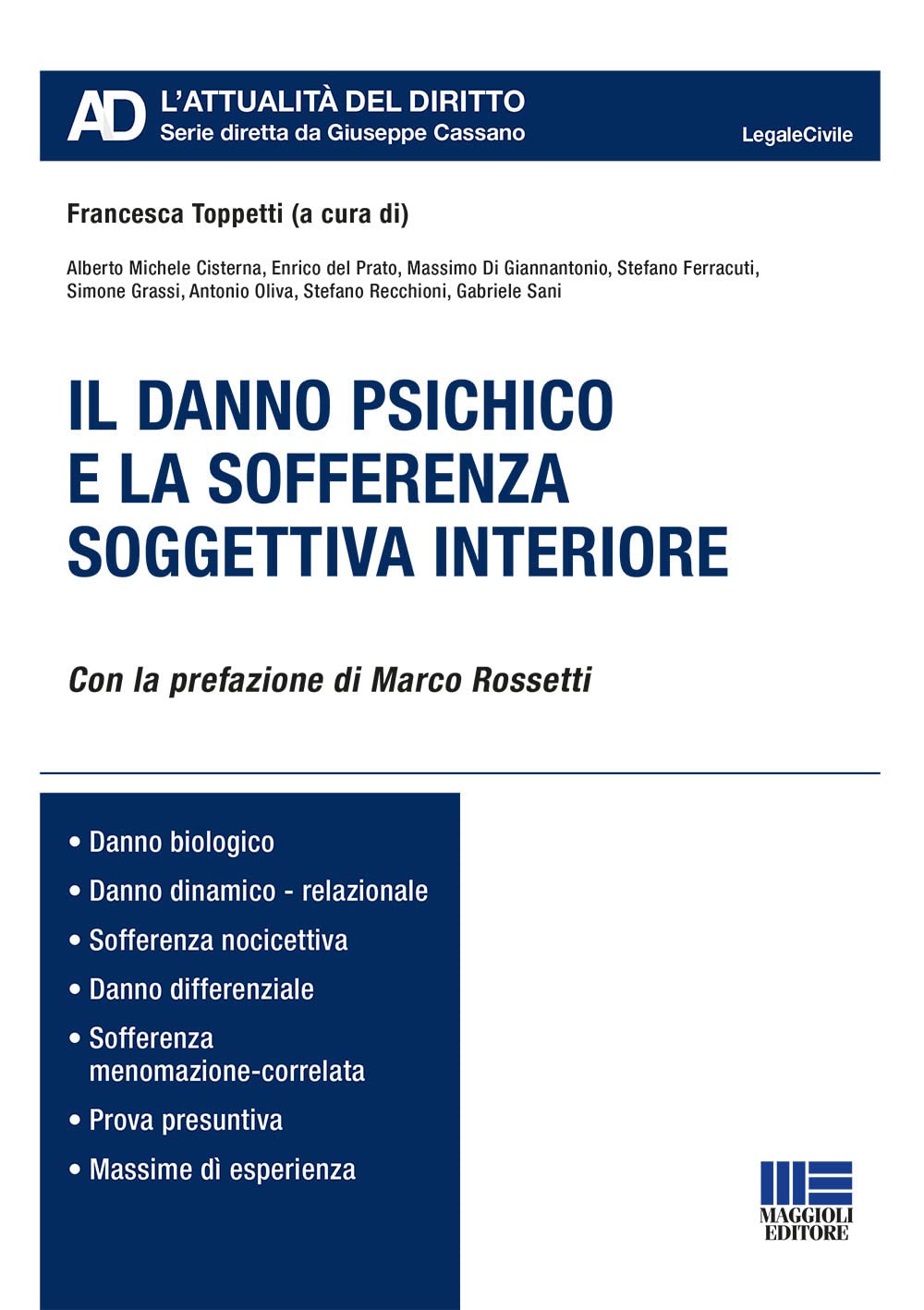 Il danno psichico e la sofferenza soggettiva interiore book