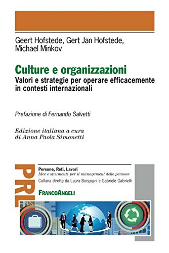 Culture e organizzazioni. Valori e strategie per operare efficacemente in contesti internazionali book