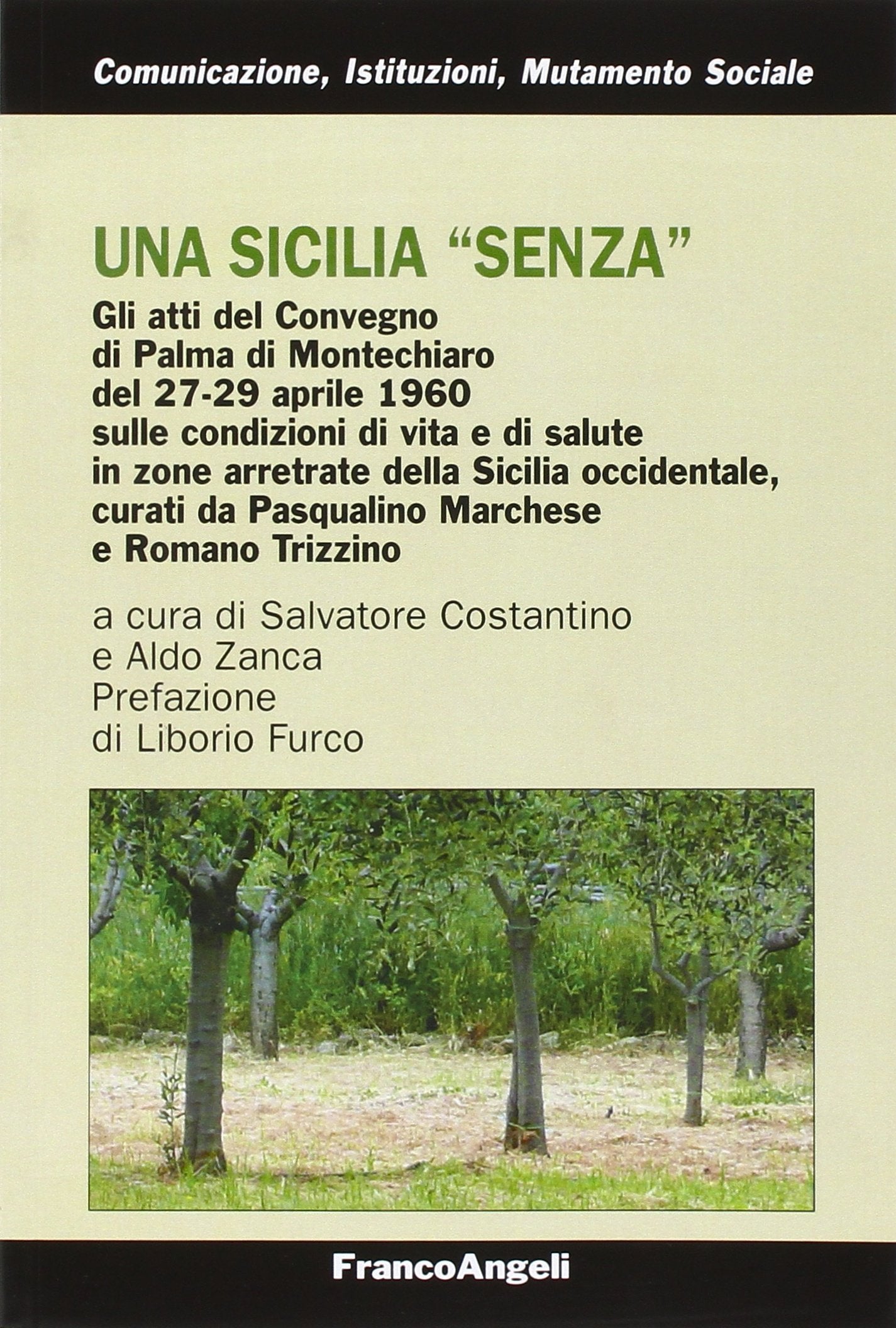 Una Sicilia Senza . Atti Del Convegno Sulle Condizioni Di Vita E Salute in Zone Arretrate Della Sicilia Occidentale (Palma Montechiaro, 27-29 Aprile 1960) Books