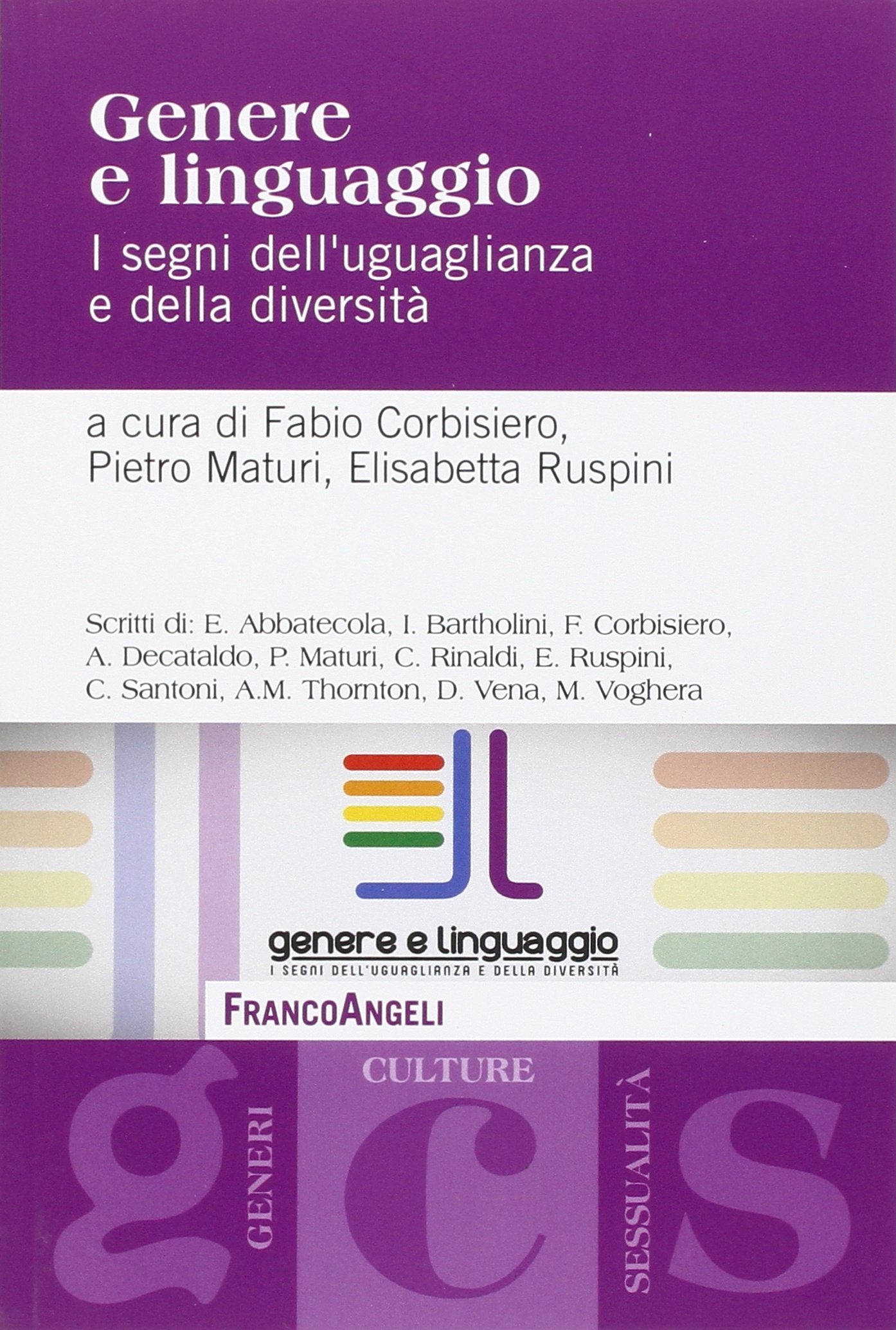Genere e linguaggio. I segni dell'uguaglianza e della diversità book