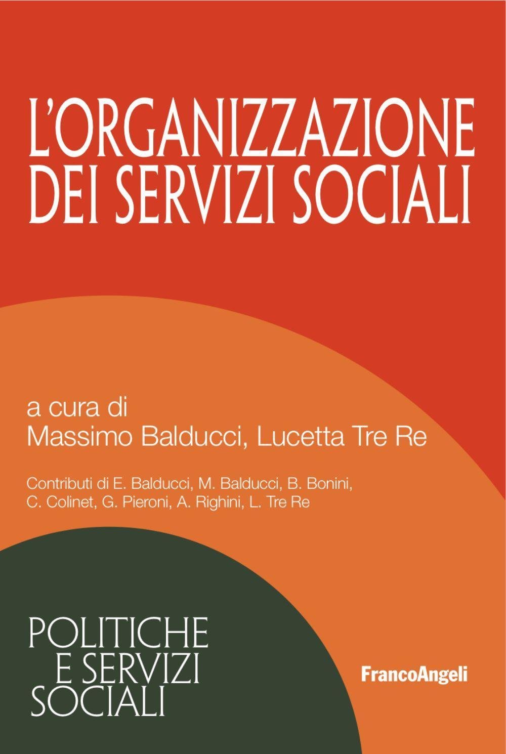 L'organizzazione dei servizi sociali book