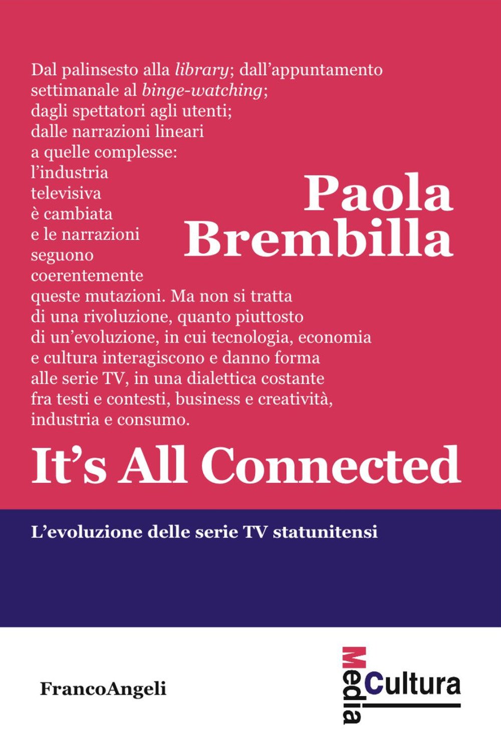 It's all connected. L'evoluzione delle serie TV statunitensi book