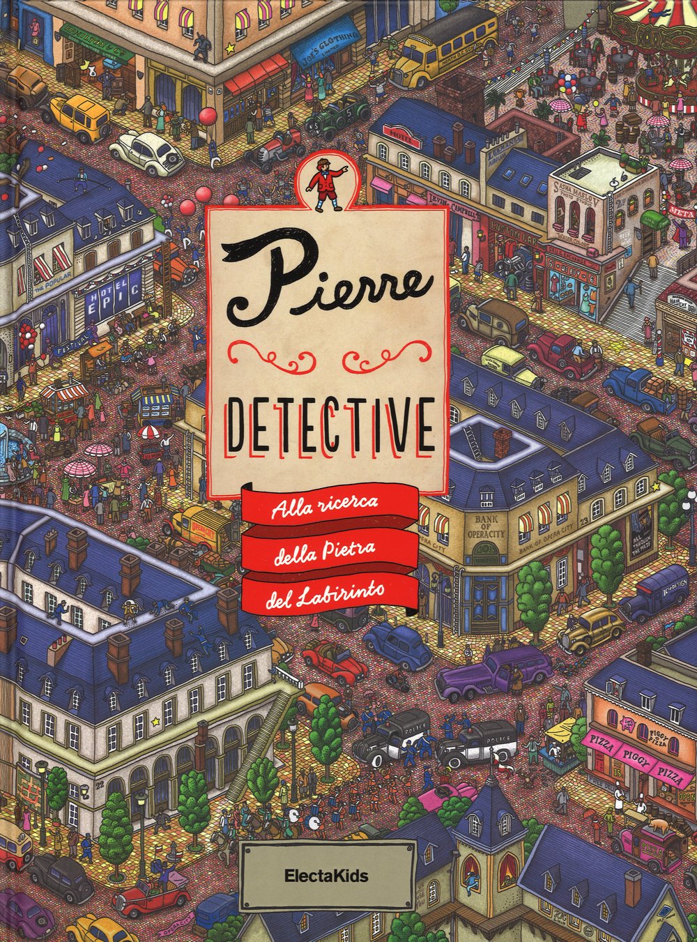 Alla ricerca della pietra del labirinto. Pierre detective Tiptoi & Games