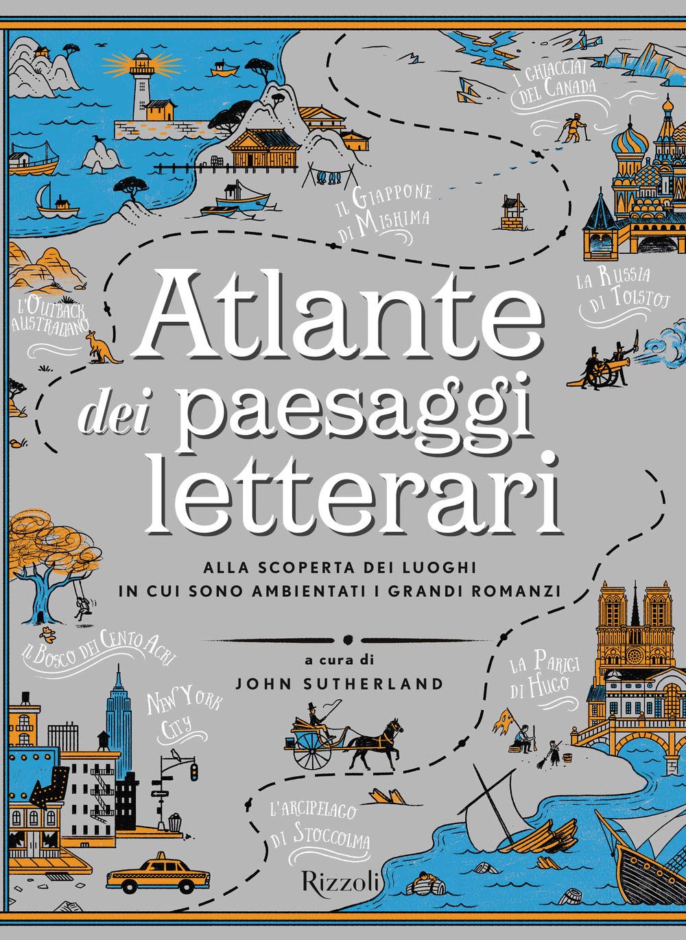 Atlante dei paesaggi letterari. Ediz. illustrata book