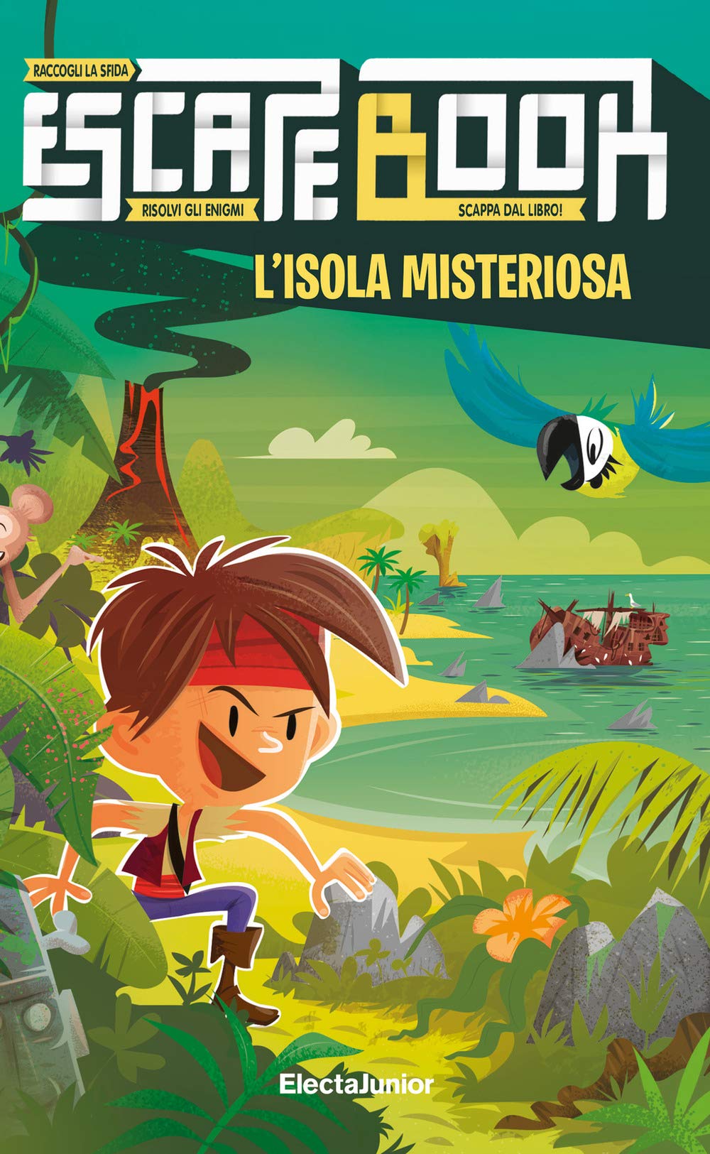 L'isola misteriosa. Escape book book
