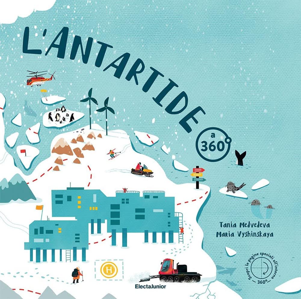 L'Antartide a 360°. Ediz. a colori book