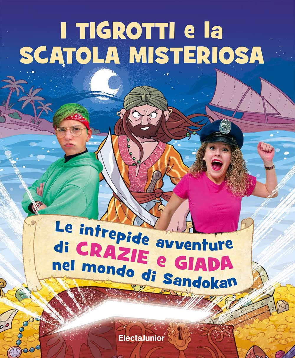 I tigrotti e la scatola misteriosa. Le intrepide avventure di Crazie e Giada nel mondo di Sandokan Children's books