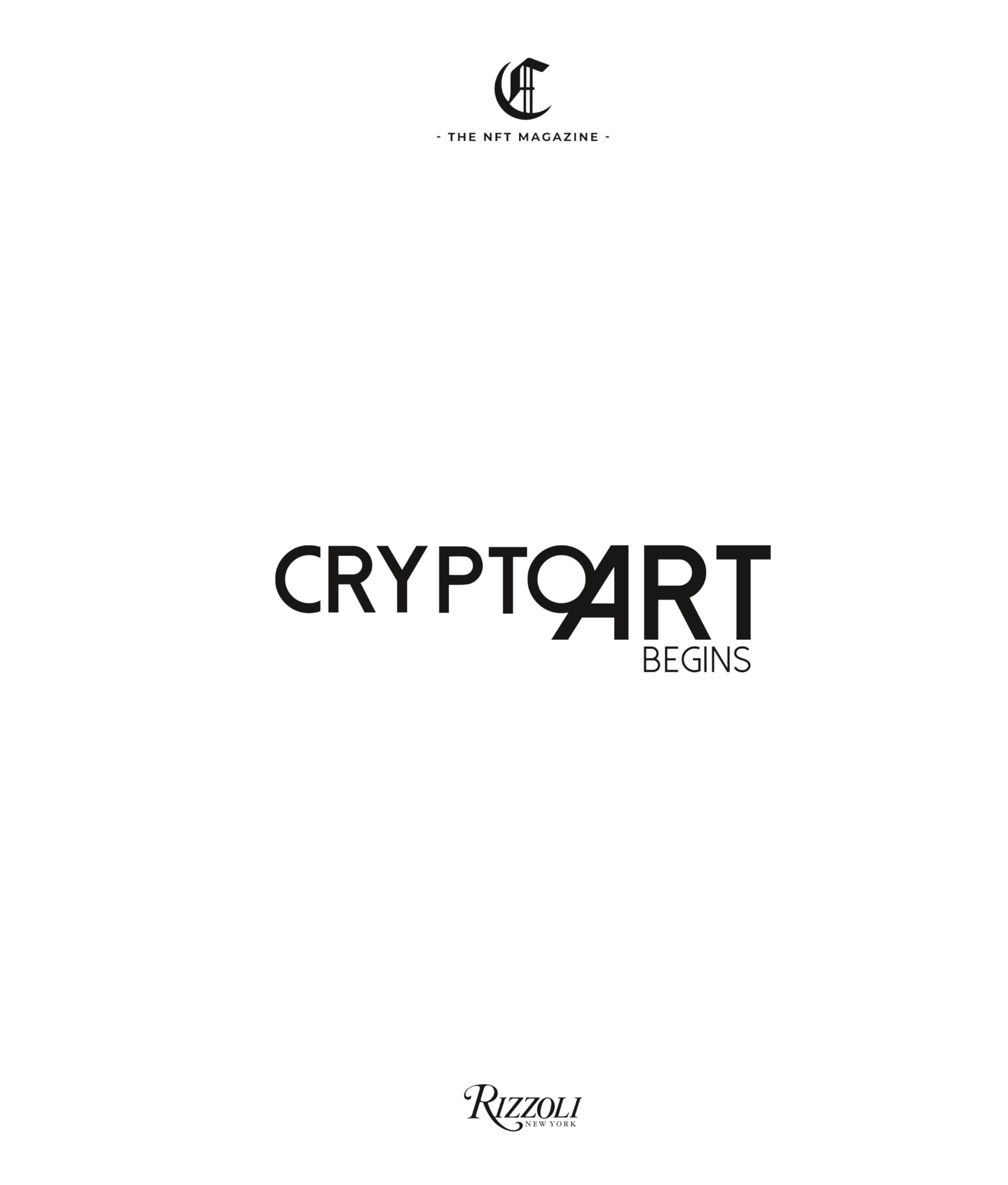 Crypto Art : Begins Books
