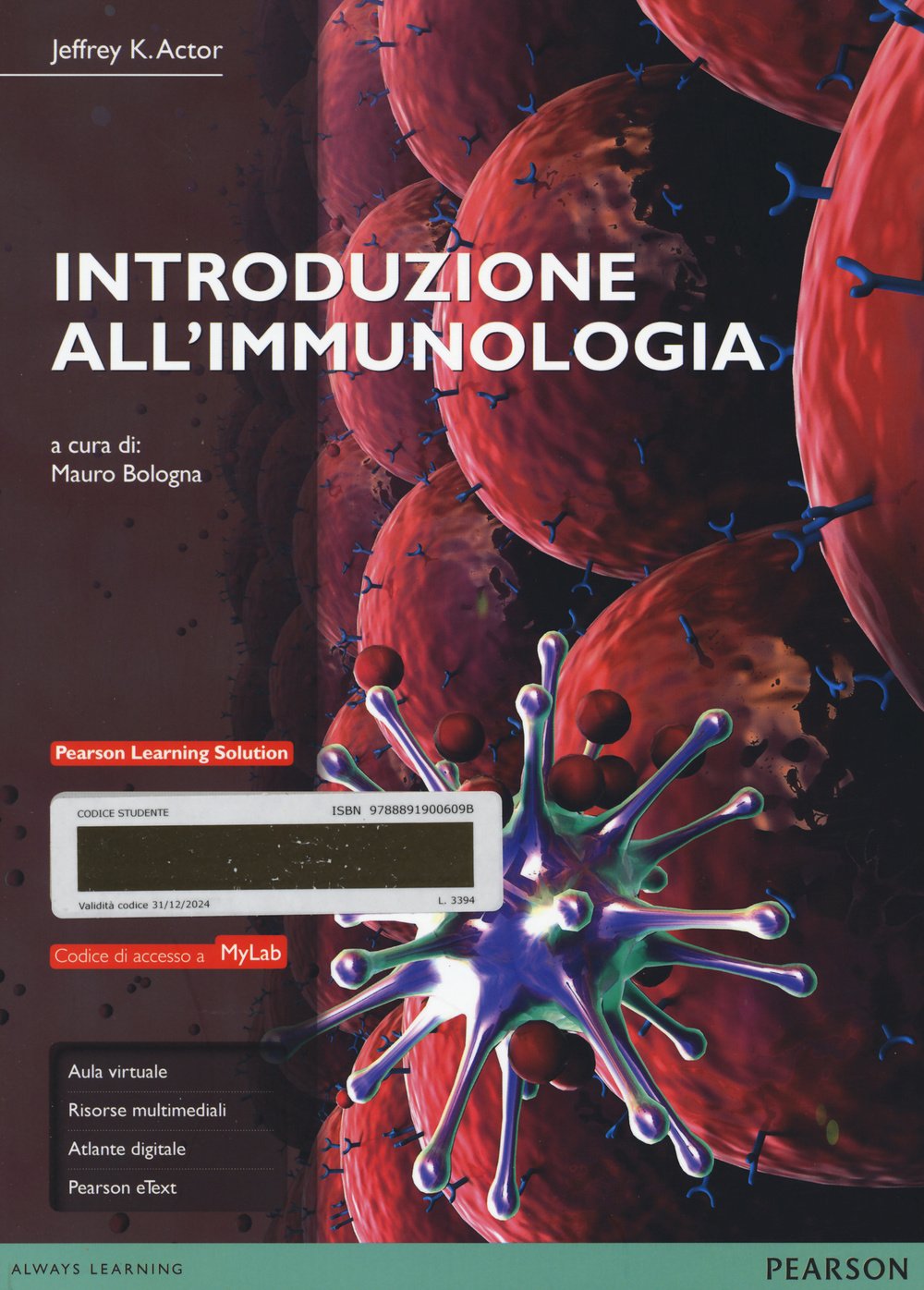 Introduzione all'immunologia. Ediz. mylab. Con espansione online book