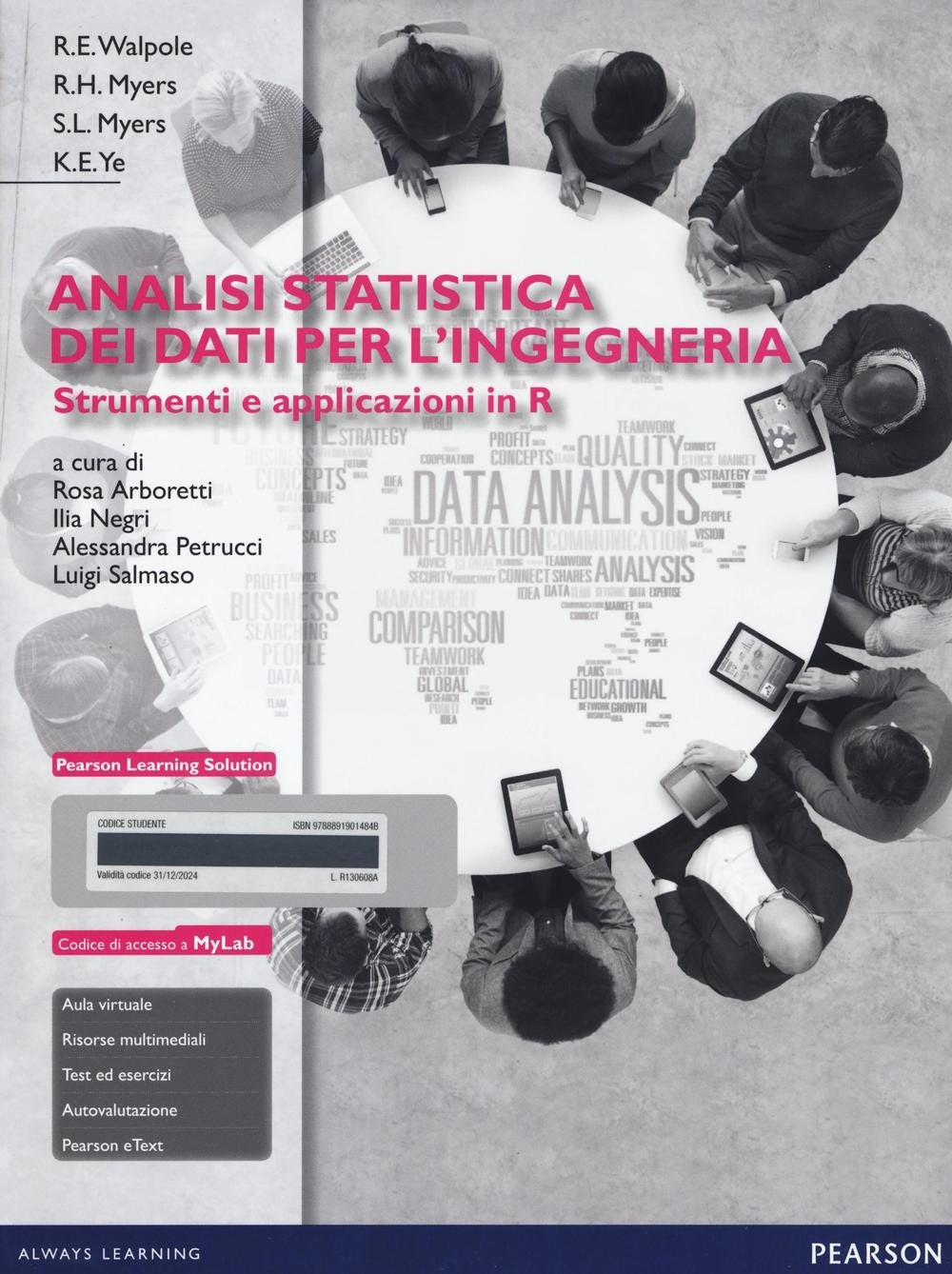 Analisi statistica dei dati per l'ingegneria. Strumenti e applicazioni in R. Con aggiornamento online book