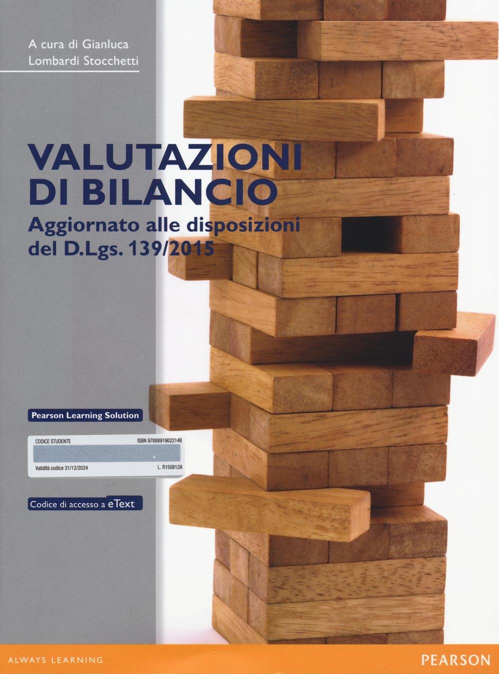Valutazioni di bilancio. Con e-book book