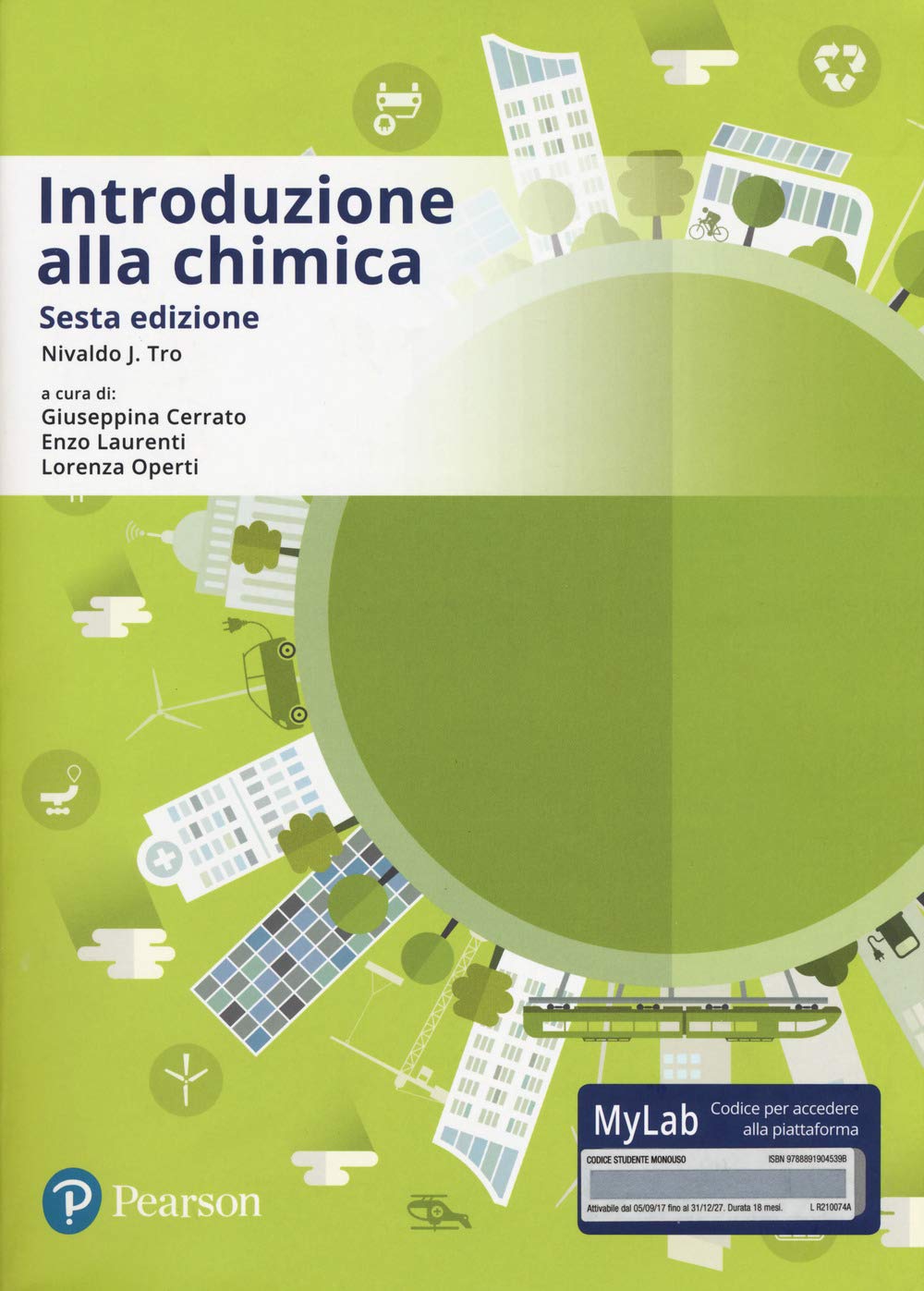Introduzione alla chimica. Ediz. Mylab (Scienze) Natural Sciences