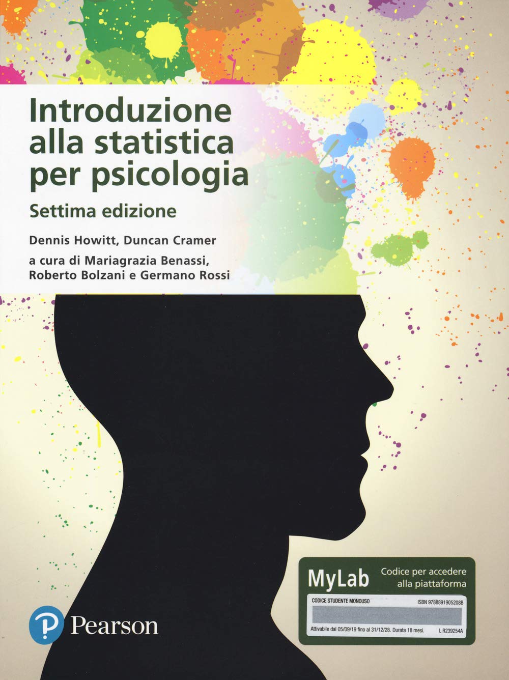Introduzione alla statistica per psicologia. Ediz. MyLab. Con Contenuto digitale per download e accesso online Natural Sciences