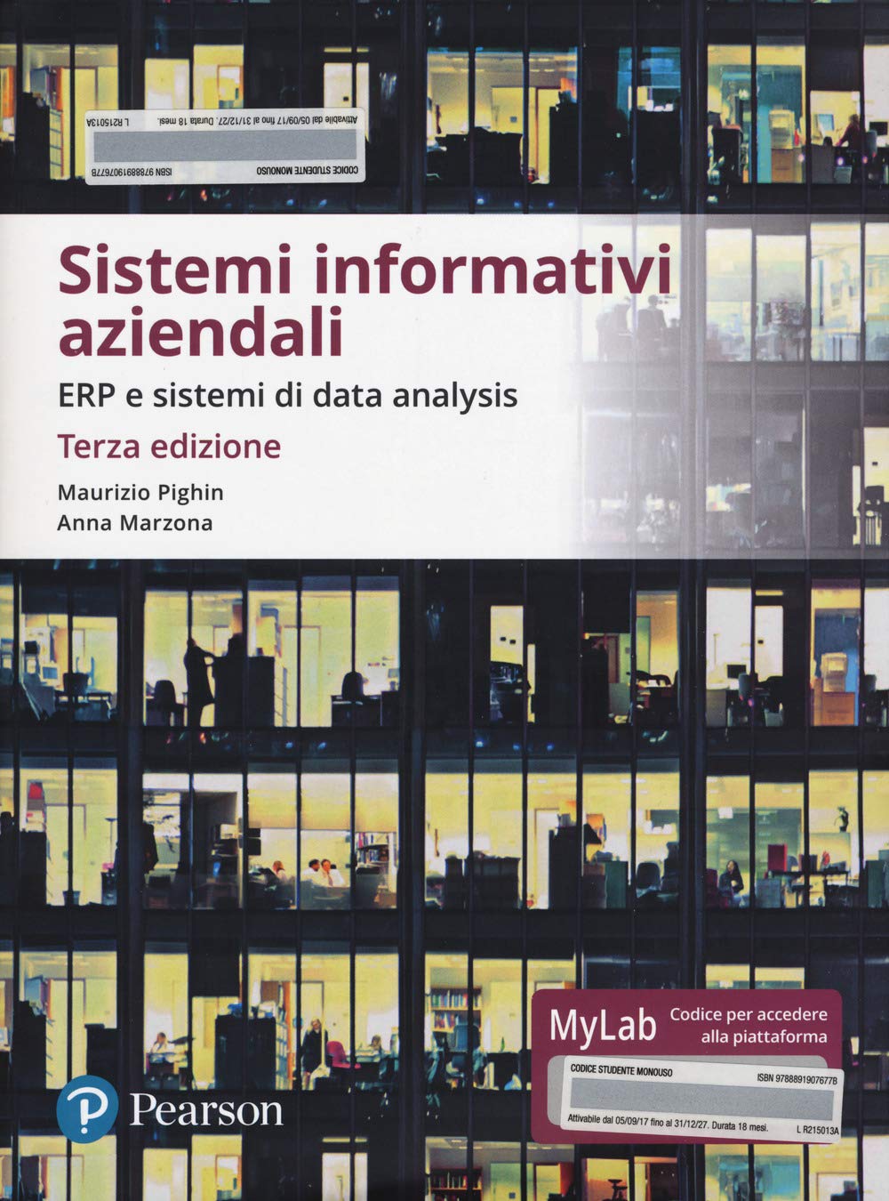Sistemi informativi aziendali. ERP e sistemi di data analysis. Ediz. Mylab. Con Contenuto digitale per download e accesso online book