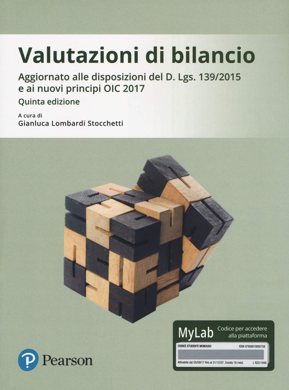 Valutazioni di bilancio. Ediz. Mylab. Con Contenuto digitale per download e accesso online book