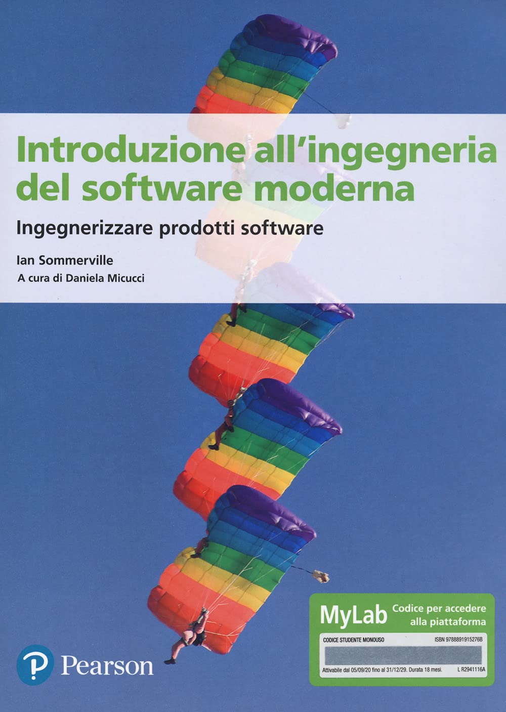 Introduzione All'ingegneria Del Software. Ediz. Mylab. Con Contenuto Digitale Per Accesso on Line Computer Science