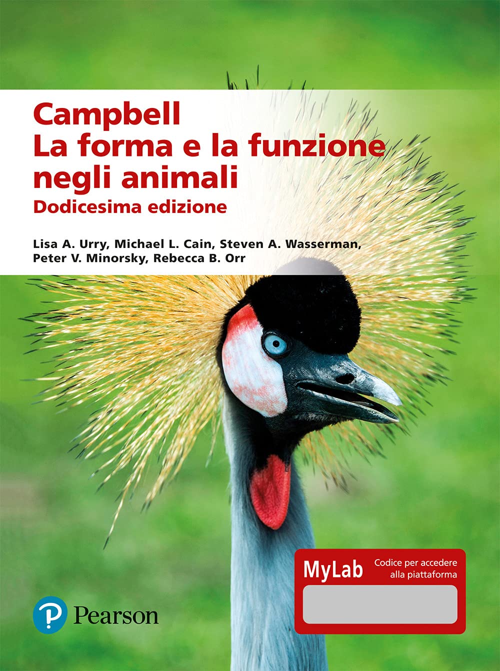 Campbell. La forma e la funzione negli animali. Ediz. mylab book