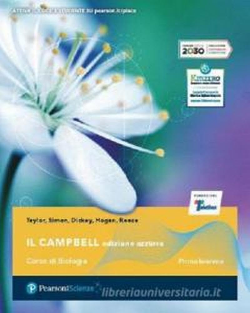 Il Campbell. Corso di biologia. Ediz. azzurra. Per il primo biennio delle Scuole superiori. Con e-book. Con espansione online Professional & Reference Books