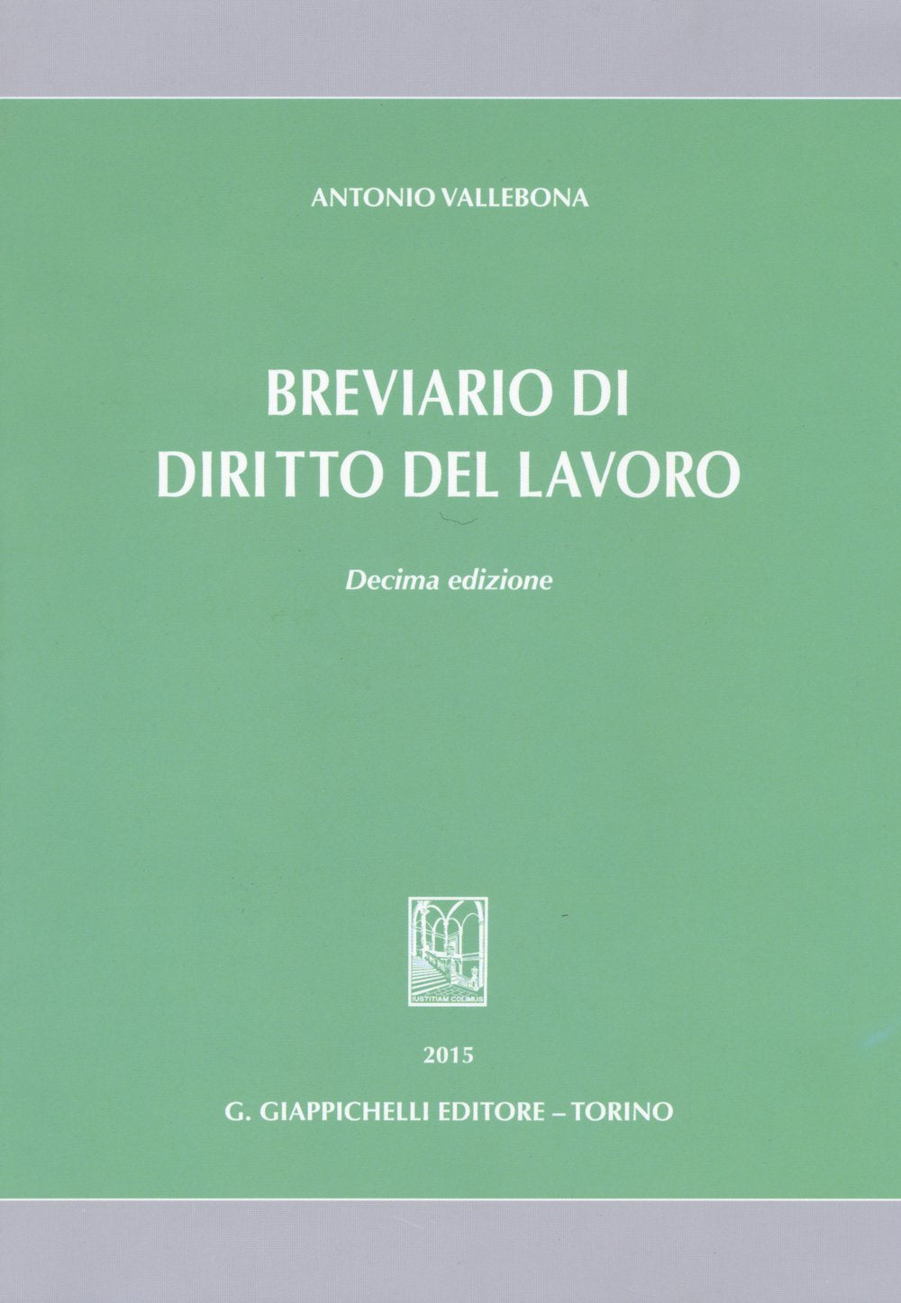 Breviario di diritto del lavoro book