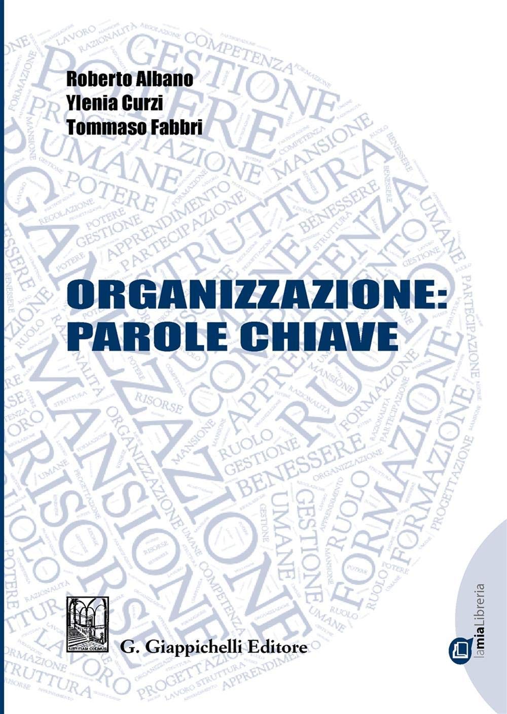 Organizzazione: parole chiave book