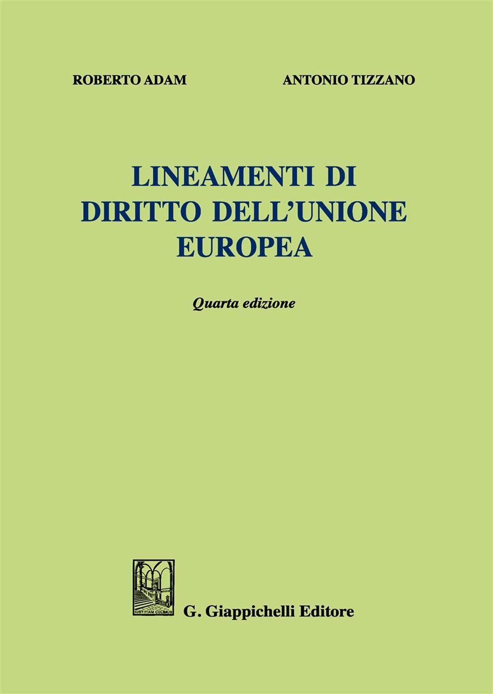 Lineamenti di diritto dell'Unione Europea book