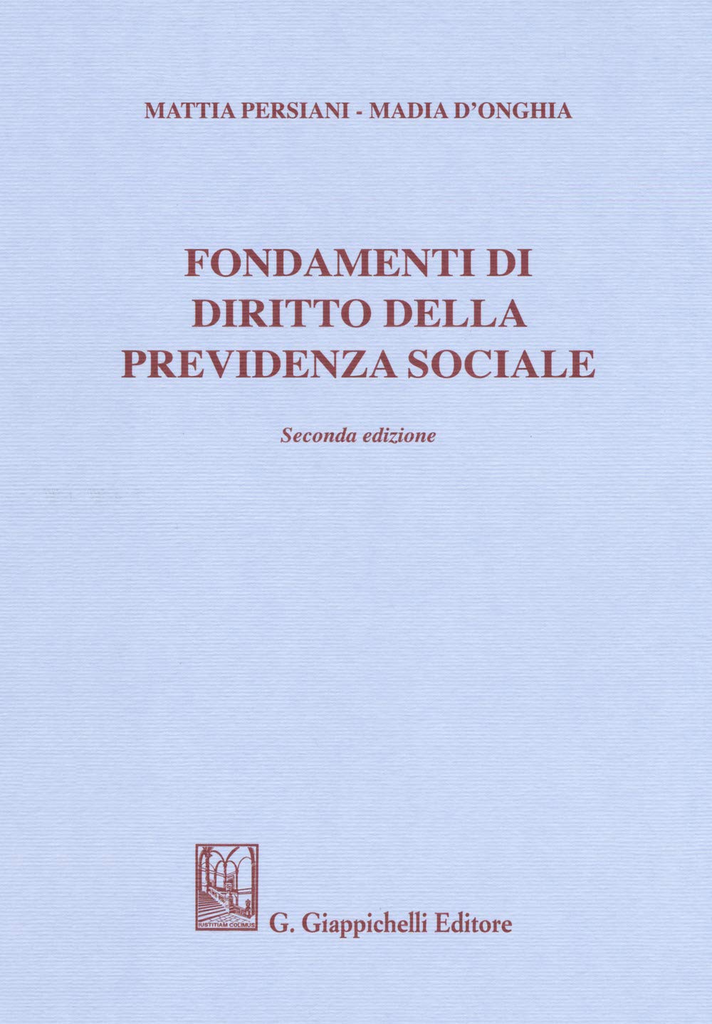 Fondamenti di diritto della previdenza sociale book