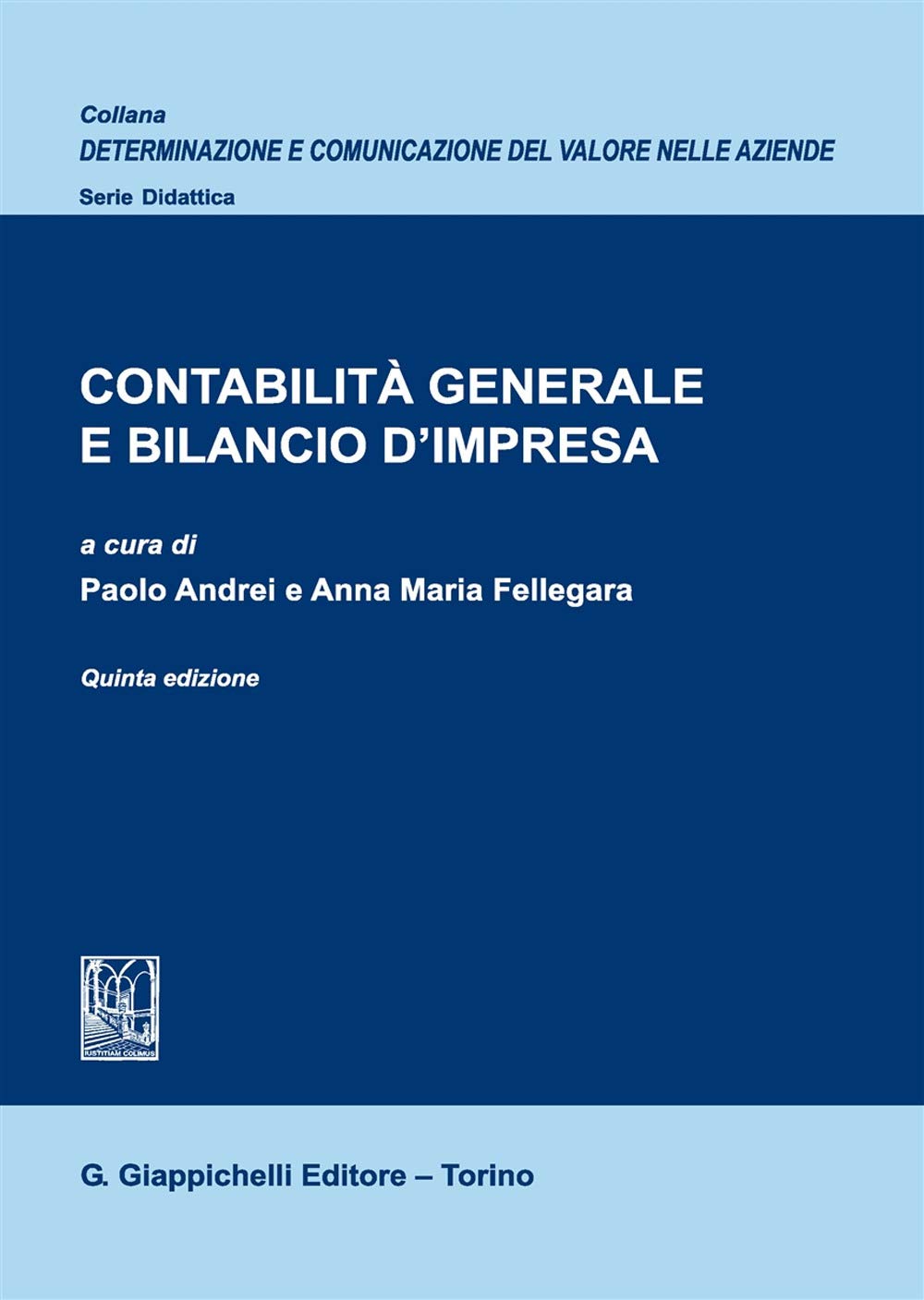 Contabilità generale e bilancio d'impresa book