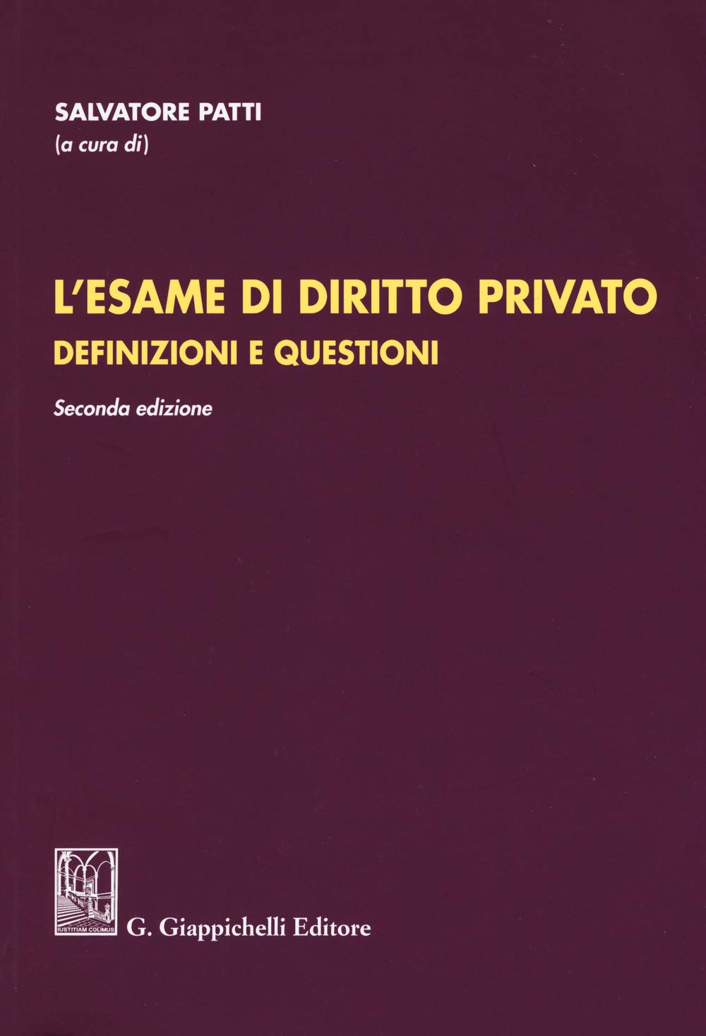L'esame di diritto privato. Definizioni e questioni book