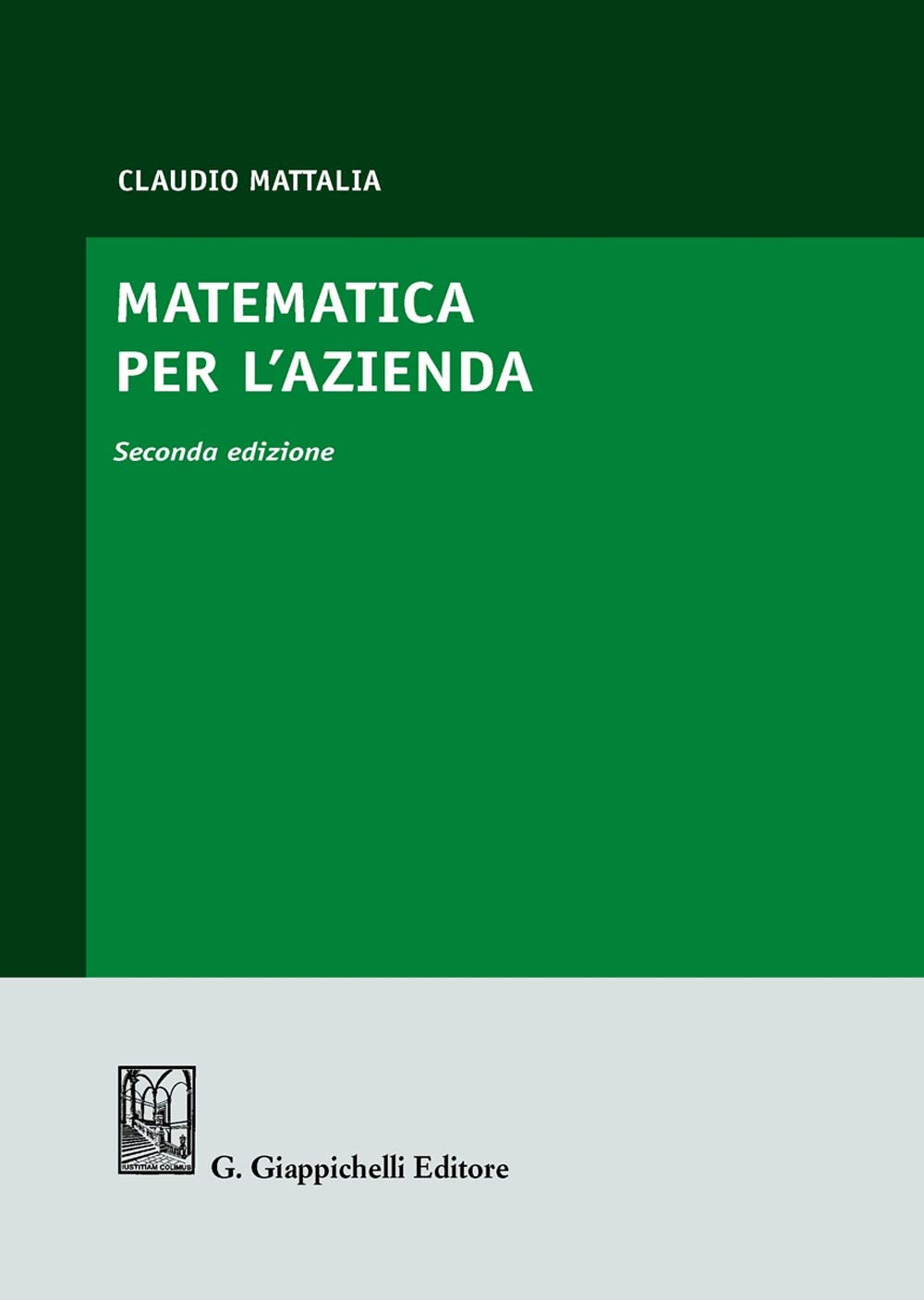 Matematica per l'azienda book
