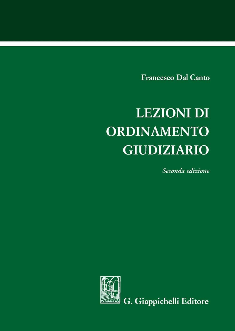 Lezioni di ordinamento giudiziario book