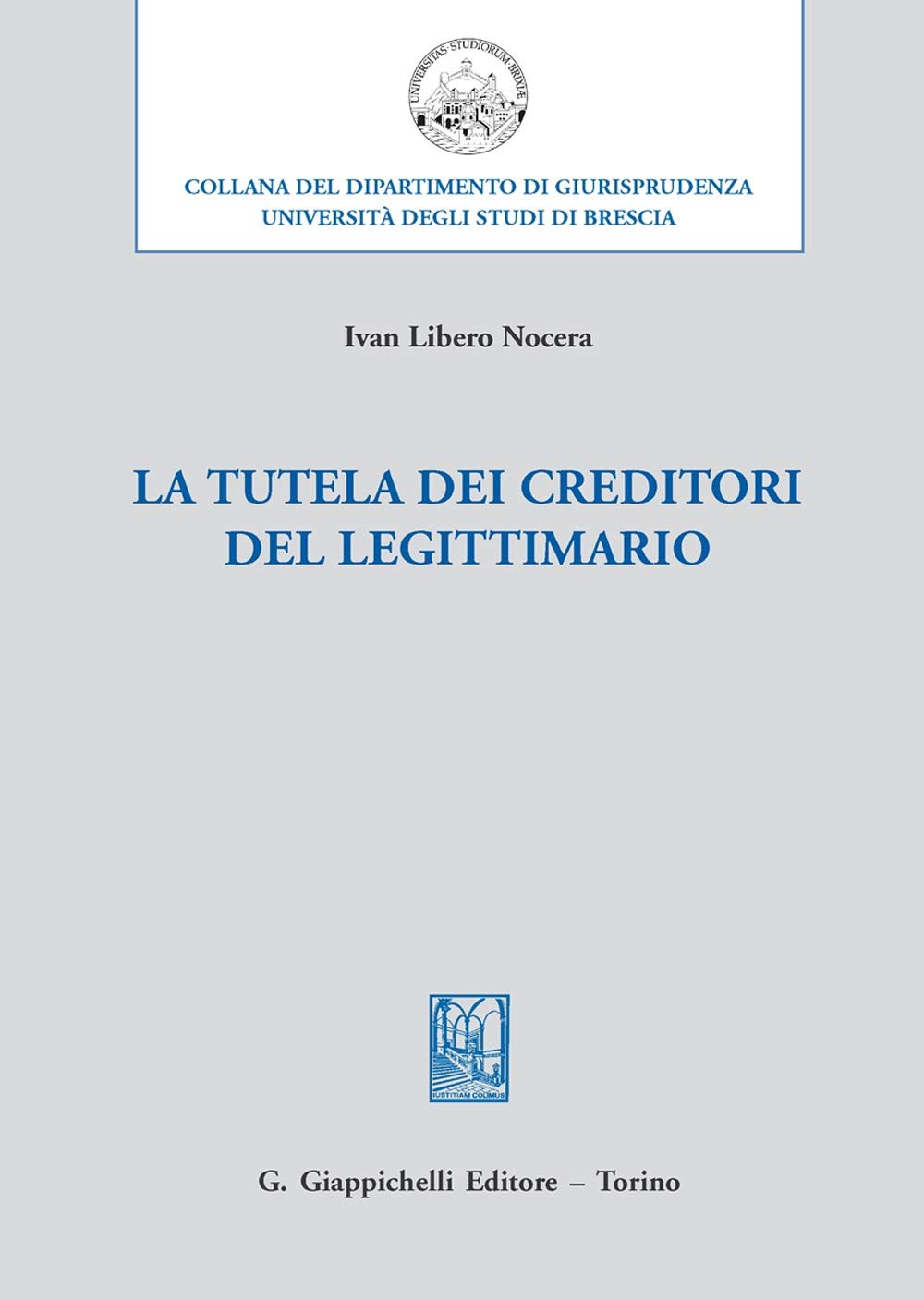 La tutela dei creditori del legittimario book