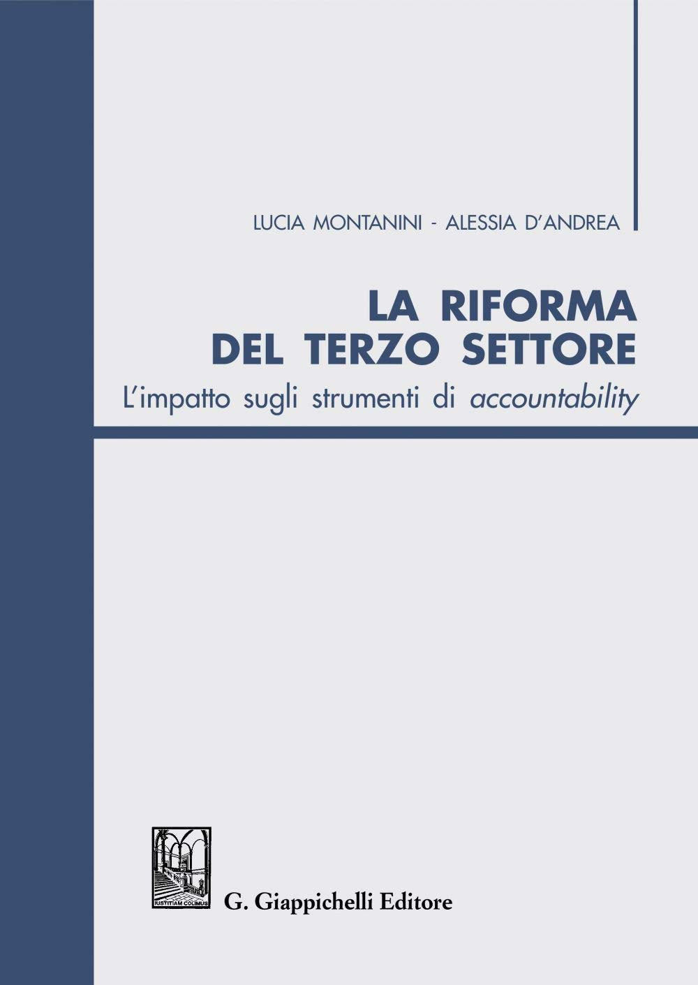 La riforma del terzo settore. L'impatto sugli strumenti di accountability book