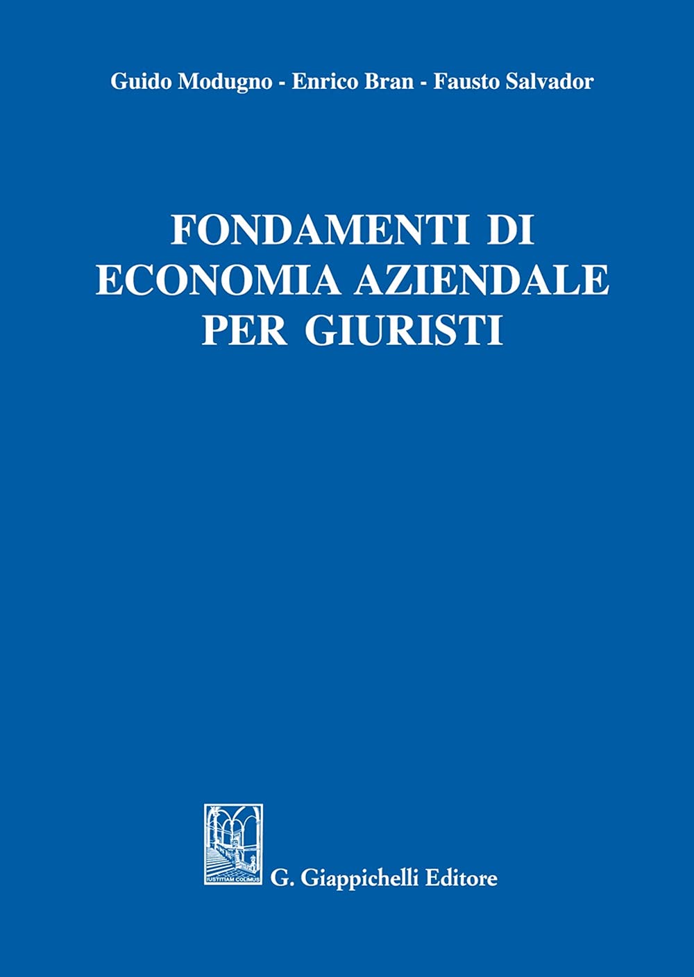 Fondamenti di economia aziendale per giuristi book