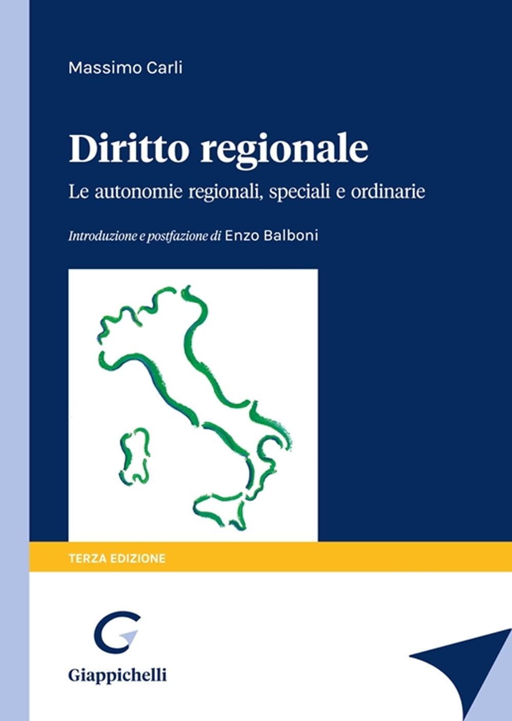 Diritto regionale. Le autonomie regionali, speciali e ordinarie Law