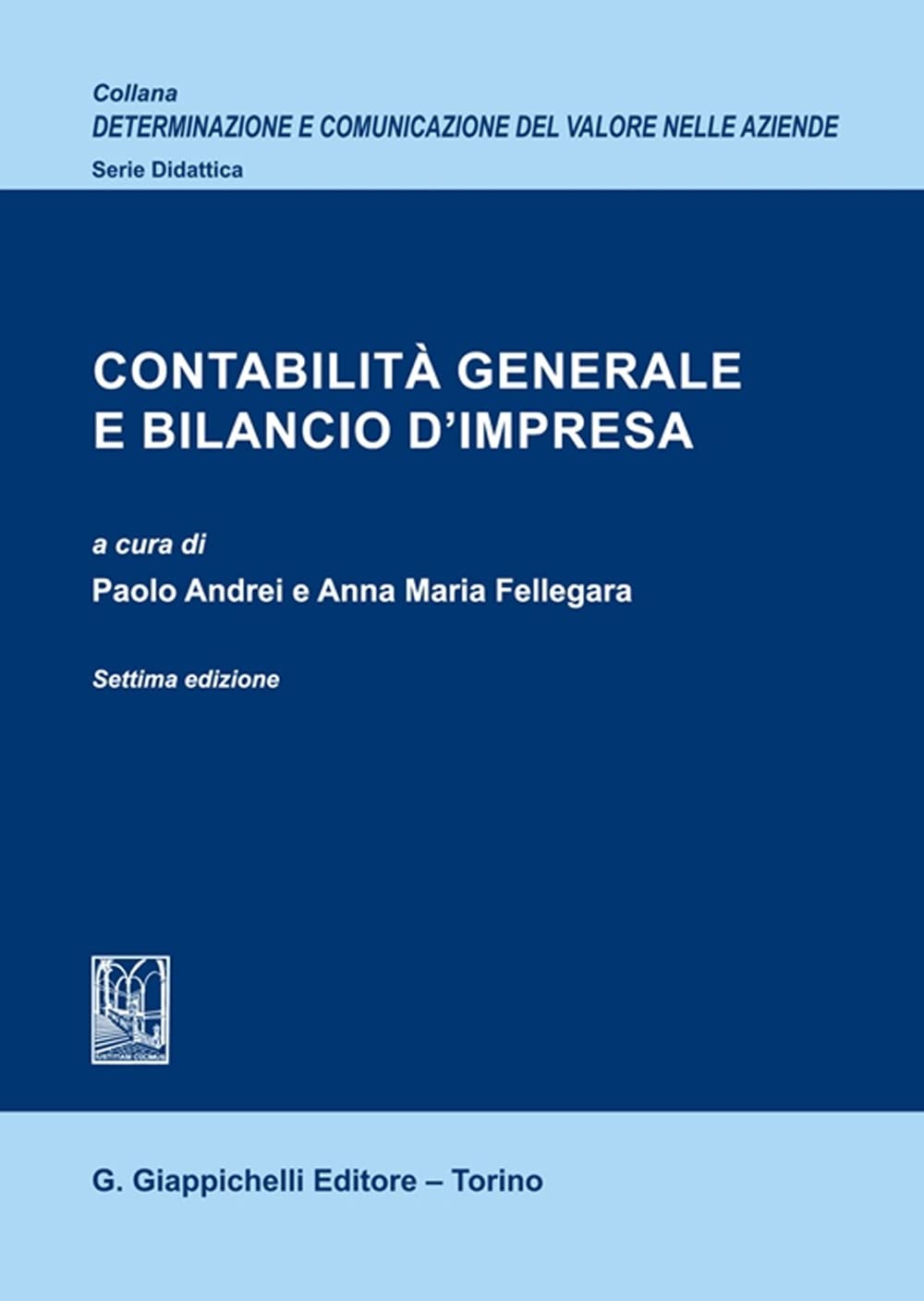 Contabilità generale e bilancio d'impresa book